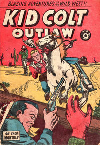 Cover Thumbnail for Kid Colt Outlaw (Horwitz, 1952 ? series) #38