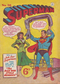Cover Thumbnail for Superman (K. G. Murray, 1950 series) #36