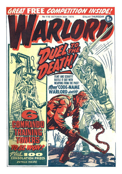 Cover for Warlord (D.C. Thomson, 1974 series) #110