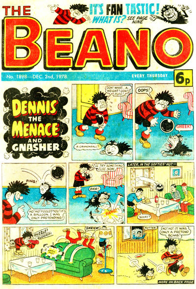 Cover for The Beano (D.C. Thomson, 1950 series) #1898