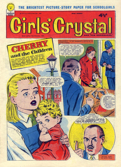Cover for Girls' Crystal (Amalgamated Press, 1953 series) #1321