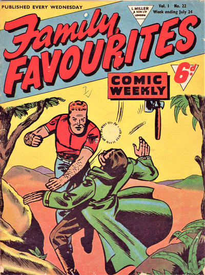 Cover for Family Favourites (L. Miller & Son, 1954 series) #22