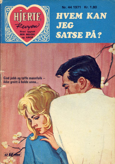 Cover for Hjerterevyen (Serieforlaget / Se-Bladene / Stabenfeldt, 1960 series) #44/1971