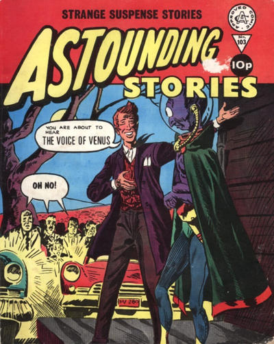 Cover for Astounding Stories (Alan Class, 1966 series) #103