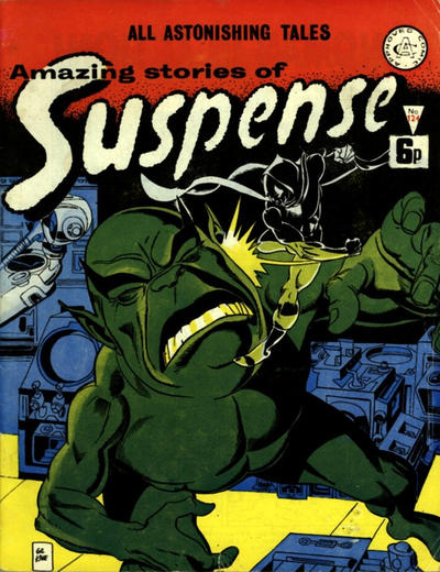 Cover for Amazing Stories of Suspense (Alan Class, 1963 series) #124