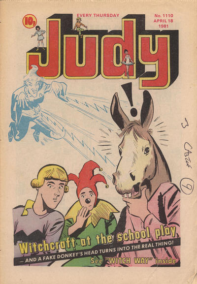 Cover for Judy (D.C. Thomson, 1960 series) #1110
