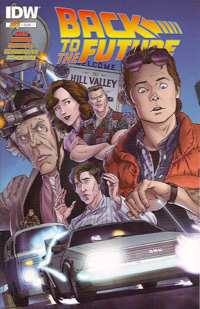 Cover for Back to the Future (IDW, 2015 series) #1