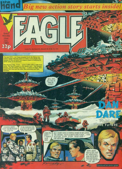 Cover for Eagle (IPC, 1982 series) #23 July 1983 [70]