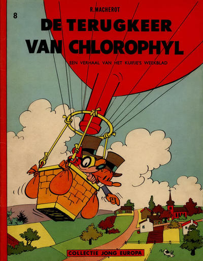 Cover for Collectie Jong Europa (Le Lombard, 1960 series) #8 - De terugkeer van Chlorophyl