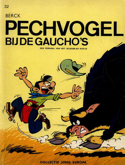 Cover for Collectie Jong Europa (Le Lombard, 1960 series) #32 - Pechvogel bij de gaucho's