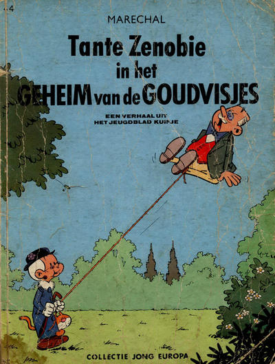 Cover for Collectie Jong Europa (Le Lombard, 1960 series) #44 - Tante Zenobie: Het geheim van de goudvisjes