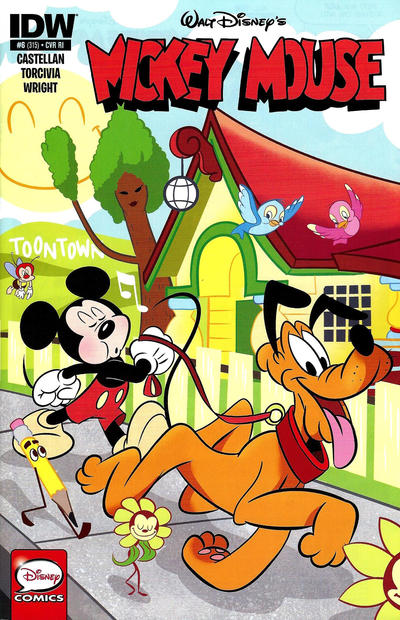 Cover for Mickey Mouse (IDW, 2015 series) #6 / 315 [retailer incentive variant]