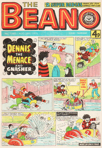 Cover for The Beano (D.C. Thomson, 1950 series) #1780