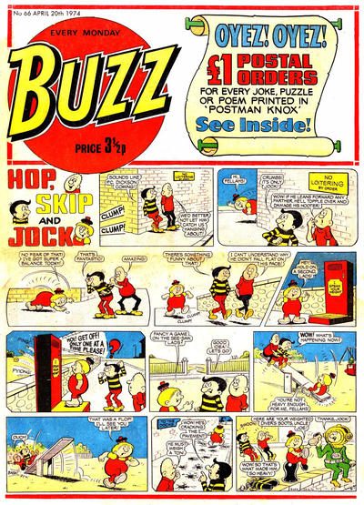 Cover for Buzz (D.C. Thomson, 1973 series) #66