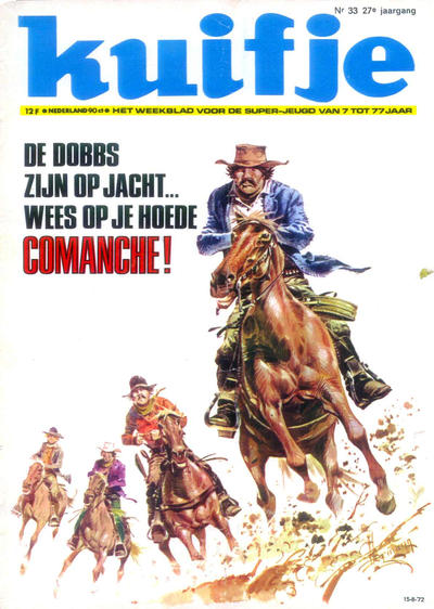 Cover for Kuifje (Le Lombard, 1946 series) #33/1972