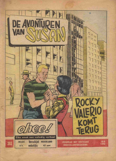 Cover for Ohee (Het Volk, 1963 series) #383