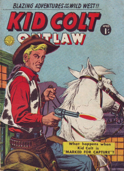 Cover for Kid Colt Outlaw (Horwitz, 1952 ? series) #65