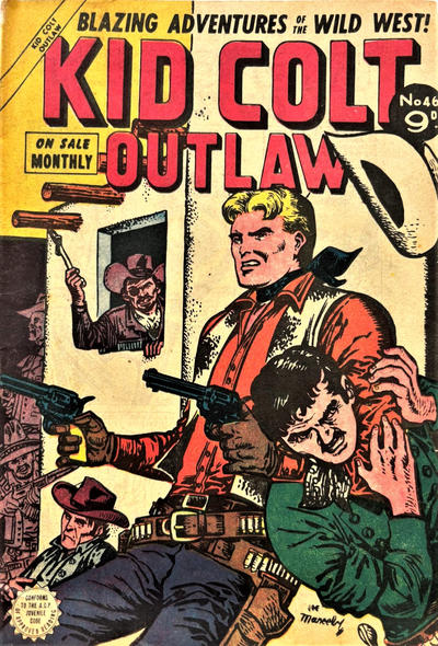 Cover for Kid Colt Outlaw (Horwitz, 1952 ? series) #46