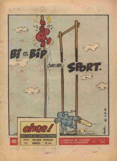 Cover for Ohee (Het Volk, 1963 series) #405