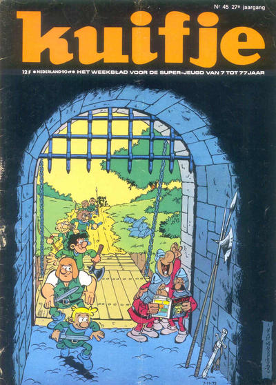 Cover for Kuifje (Le Lombard, 1946 series) #45/1972