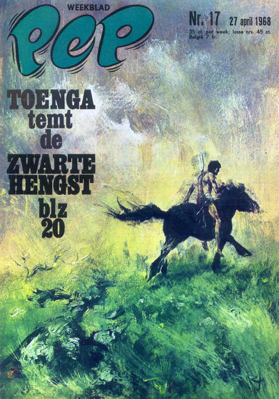 Cover for Pep (Geïllustreerde Pers, 1962 series) #17/1968