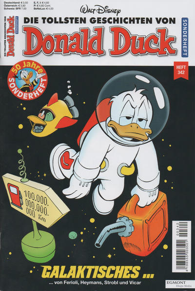 Cover for Die tollsten Geschichten von Donald Duck (Egmont Ehapa, 1965 series) #342