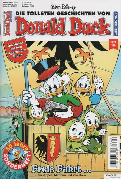 Cover for Die tollsten Geschichten von Donald Duck (Egmont Ehapa, 1965 series) #340