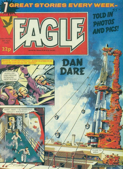 Cover for Eagle (IPC, 1982 series) #9 April 1983 [55]