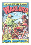 Cover for Warlord (D.C. Thomson, 1974 series) #412