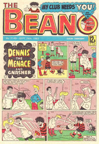 Cover Thumbnail for The Beano (D.C. Thomson, 1950 series) #2149