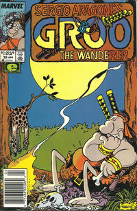 Cover Thumbnail for Sergio Aragonés Groo the Wanderer (Marvel, 1985 series) #38 [Newsstand]