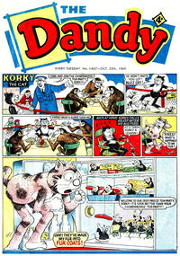 Cover Thumbnail for The Dandy (D.C. Thomson, 1950 series) #1457