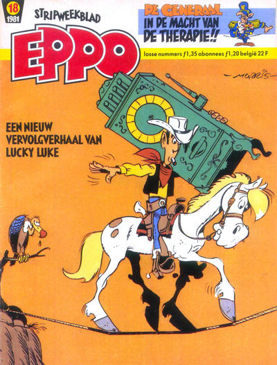 Cover for Eppo (Oberon, 1975 series) #18/1981
