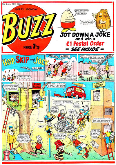 Cover for Buzz (D.C. Thomson, 1973 series) #8