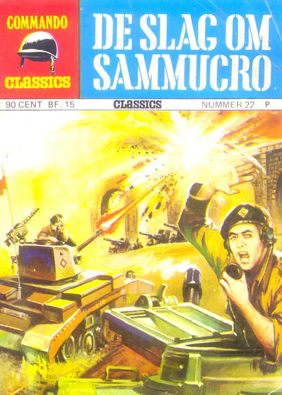 Cover for Commando Classics (Classics/Williams, 1973 series) #22