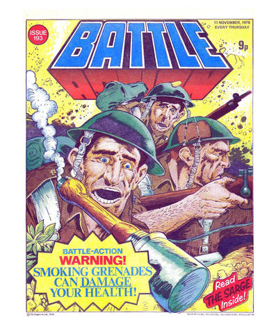 Cover for Battle Action (IPC, 1977 series) #193