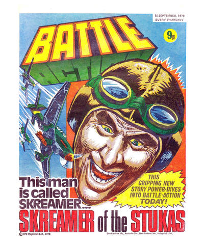 Cover for Battle Action (IPC, 1977 series) #16 September 1978 [185]