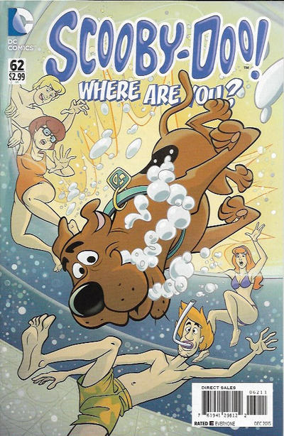 Cover for Scooby-Doo, Where Are You? (DC, 2010 series) #62 [Direct Sales]