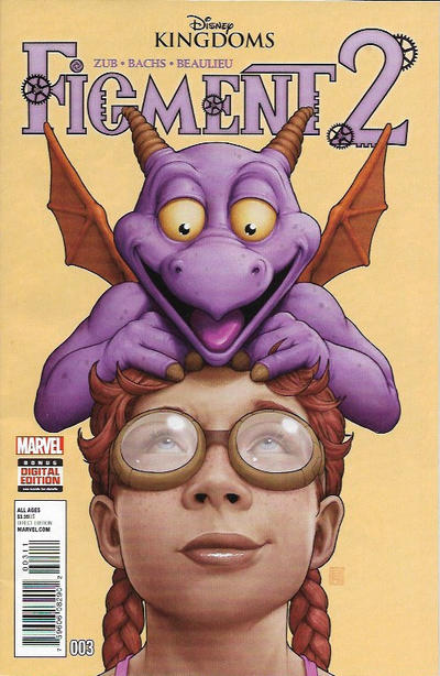 Cover for Disney Kingdoms: Figment 2 (Marvel, 2015 series) #3 [Direct Edition]