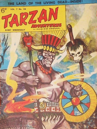 Cover for Tarzan Adventures (Westworld Publications, 1953 series) #v7#26