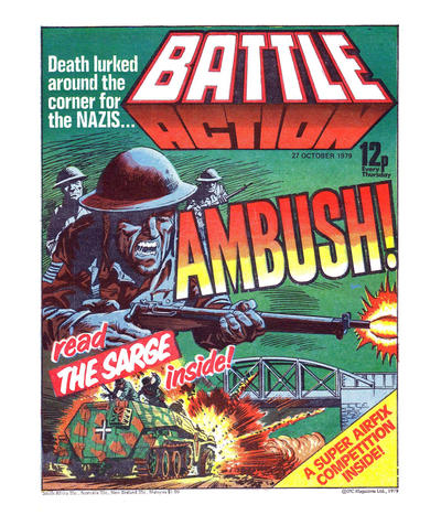 Cover for Battle Action (IPC, 1977 series) #27 October 1979 [242]