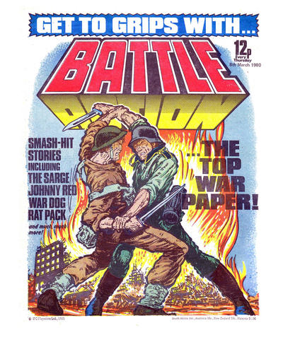 Cover for Battle Action (IPC, 1977 series) #8 March 1980 [257]