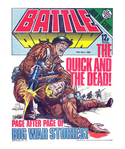 Cover for Battle Action (IPC, 1977 series) #10 May 1980 [266]