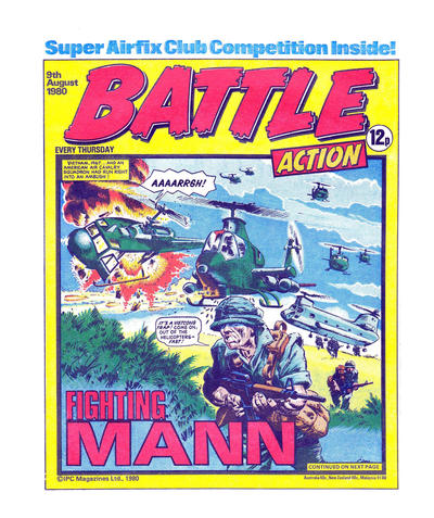 Cover for Battle Action (IPC, 1977 series) #9 August 1980 [275]