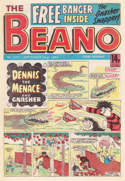 Cover for The Beano (D.C. Thomson, 1950 series) #2201
