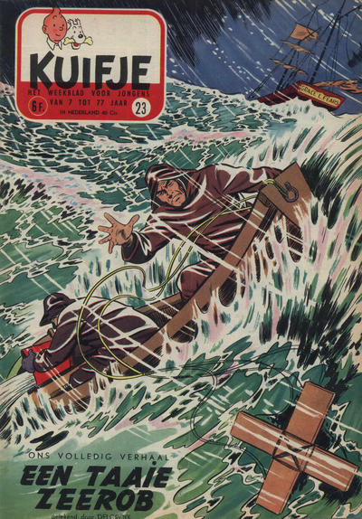 Cover for Kuifje (Le Lombard, 1946 series) #23/1955