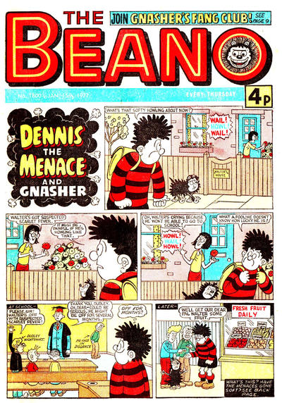 Cover for The Beano (D.C. Thomson, 1950 series) #1800