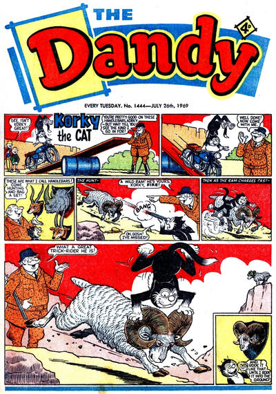 Cover for The Dandy (D.C. Thomson, 1950 series) #1444