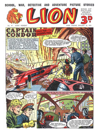 Cover for Lion (Amalgamated Press, 1952 series) #47
