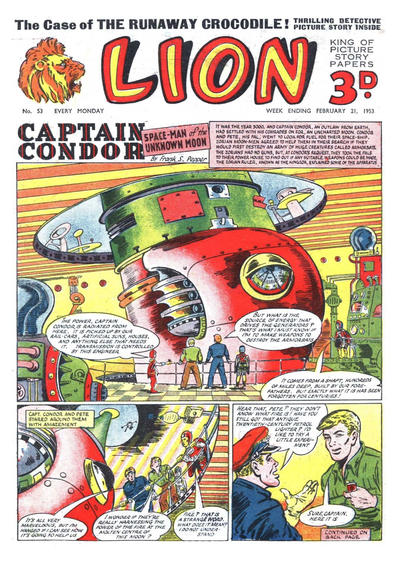 Cover for Lion (Amalgamated Press, 1952 series) #53